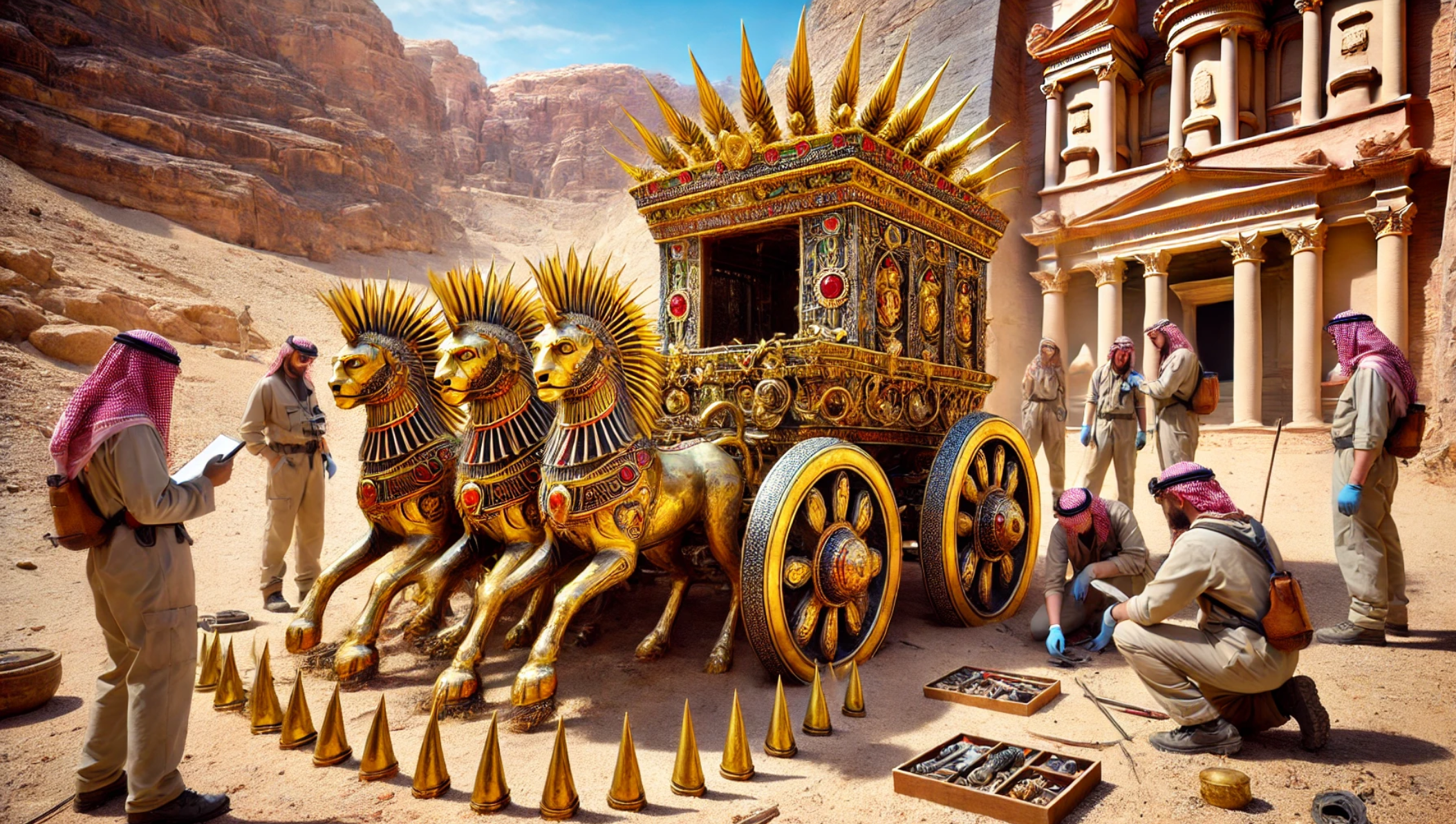 Ancient Chariot Unearthed in Jordan: Scholars Confirm King Was ‘Overcompensating’